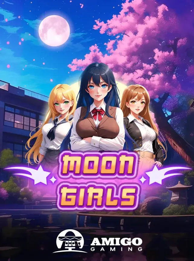 Play Moon Girls at FBAJEE Moon Girls slot with free spins at FBAJEE casino